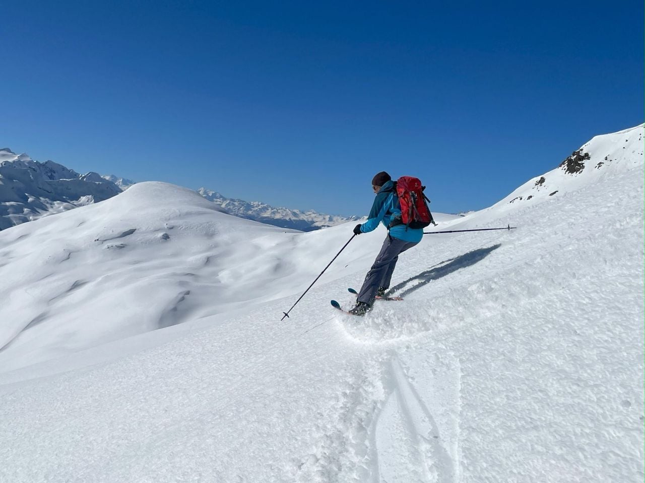 Private ski lessons in Andermatt
