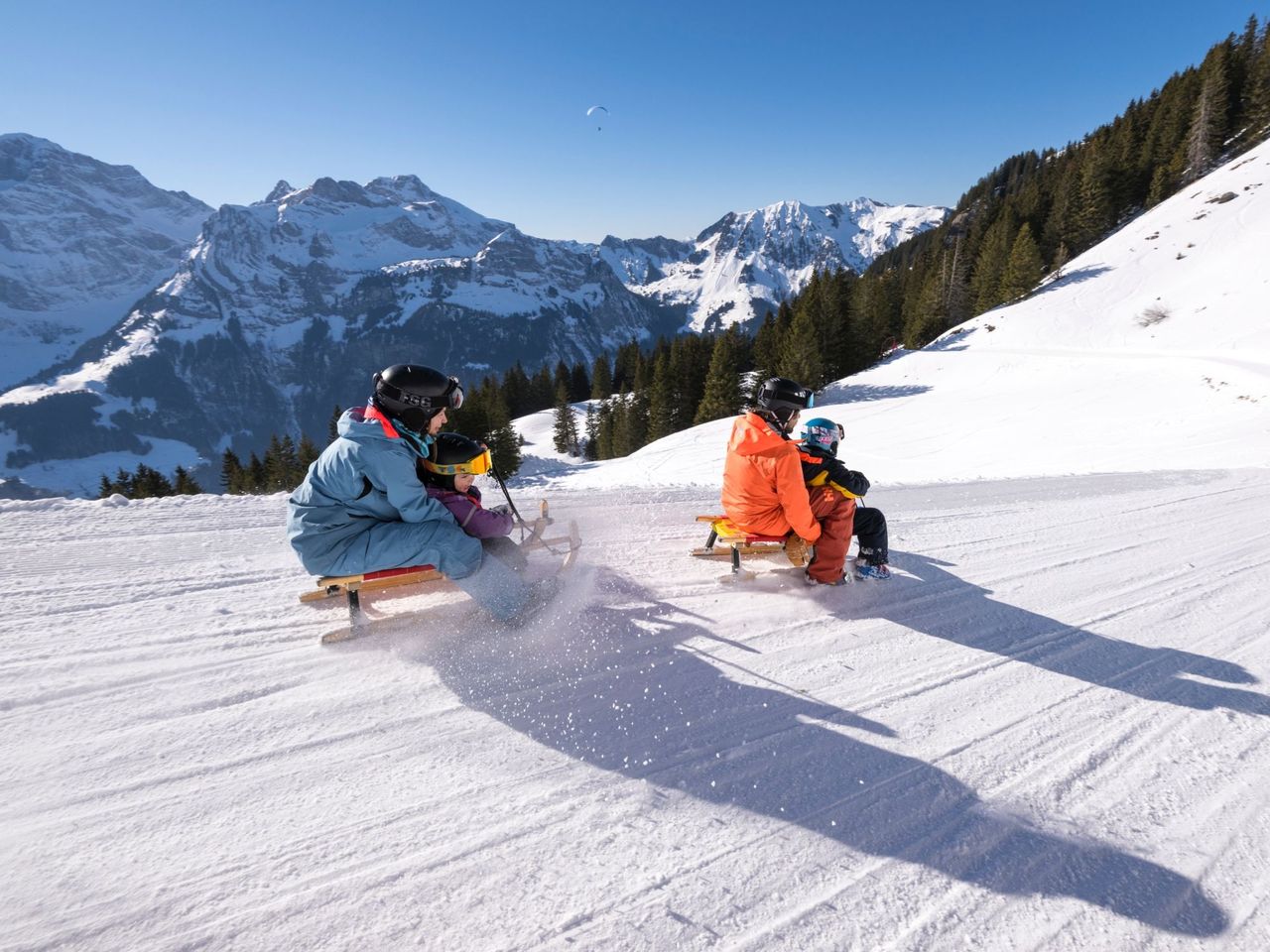 Brunni Schlitteln Tageskarte