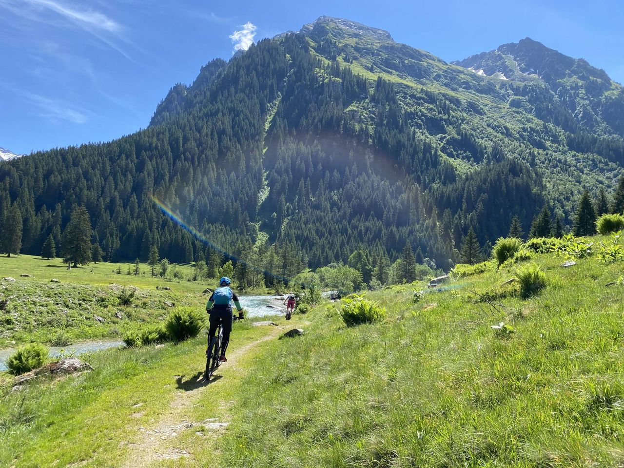 Private Guide E-Mountainbike Tour in Davos