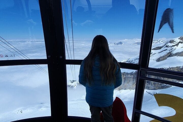 Depuis Zurich : excursion privée d'une journée au Titlis