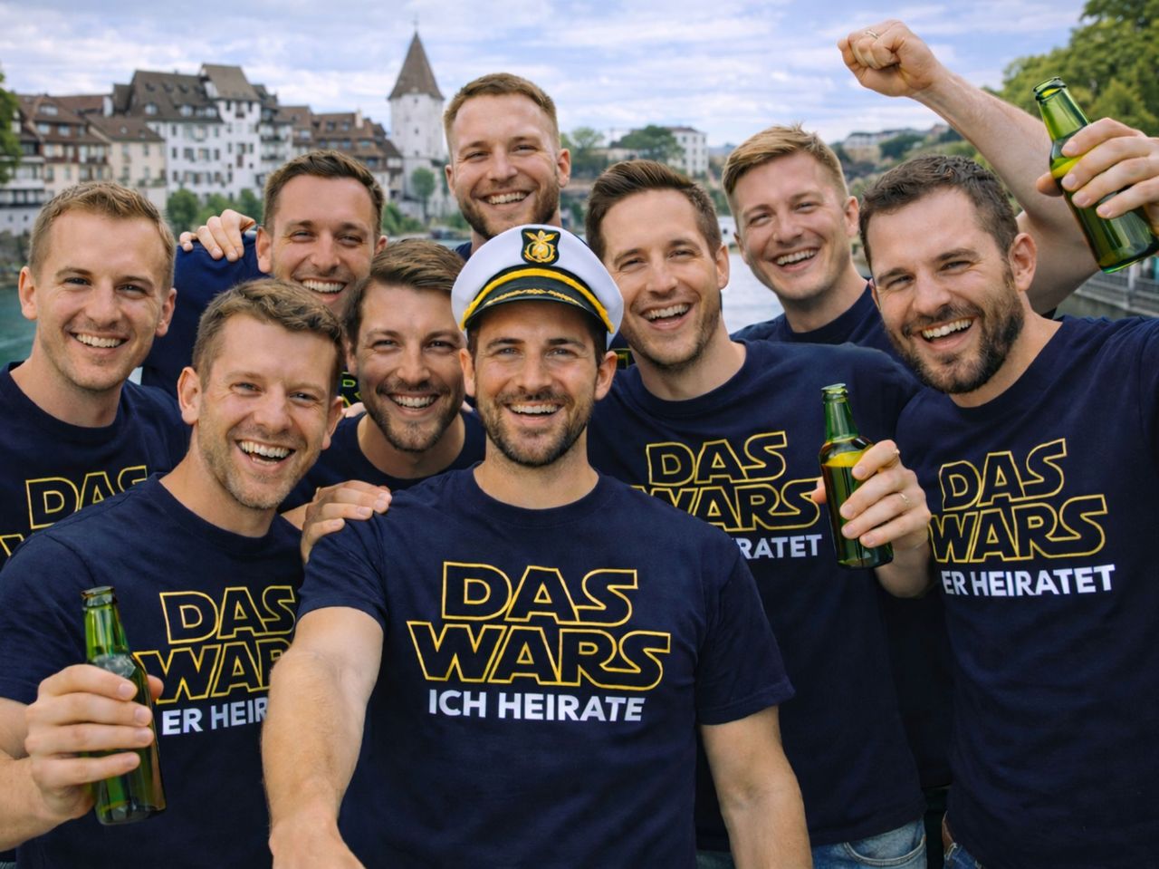 Polterchallenge "Hangover - Wolf Pack" through Aarau