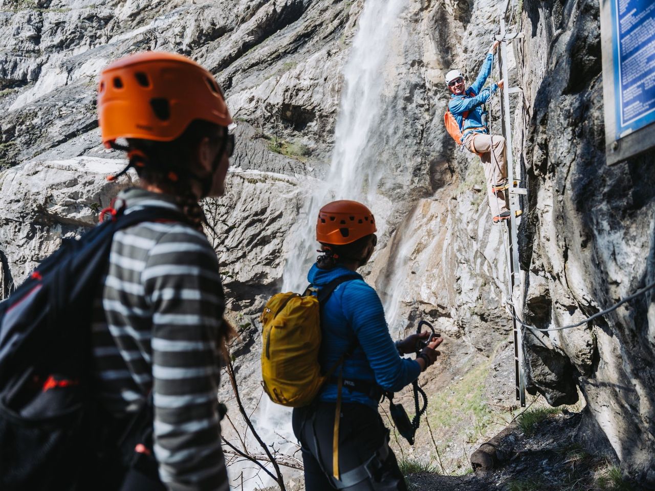 Klettersteig Kandersteg für Fortgeschrittene Privat
