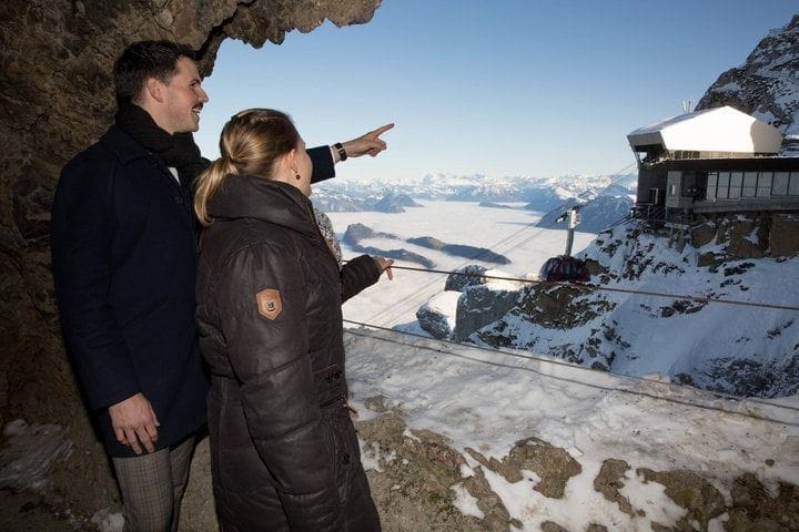 Da Basilea: tour giornaliero in piccolo gruppo sul Pilatus d'inverno