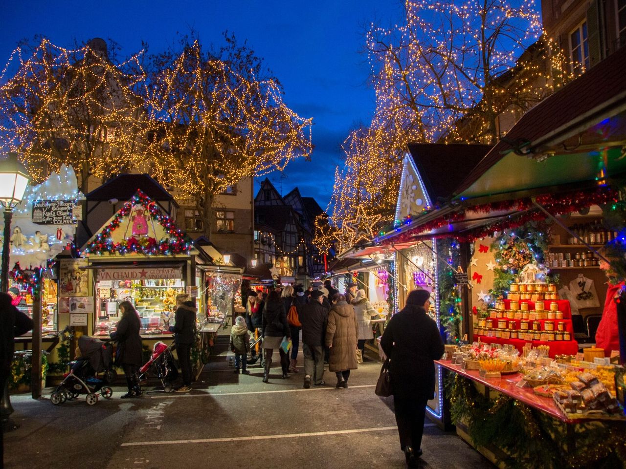 Ab Basel: Tagesausflug nach Colmar und Ribeauvillé (Weihnachtsmarkt)