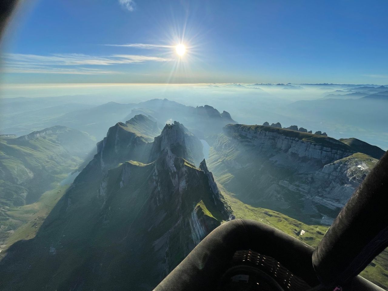 Private Sonnenaufgang Ballonfahrt Ostschweiz