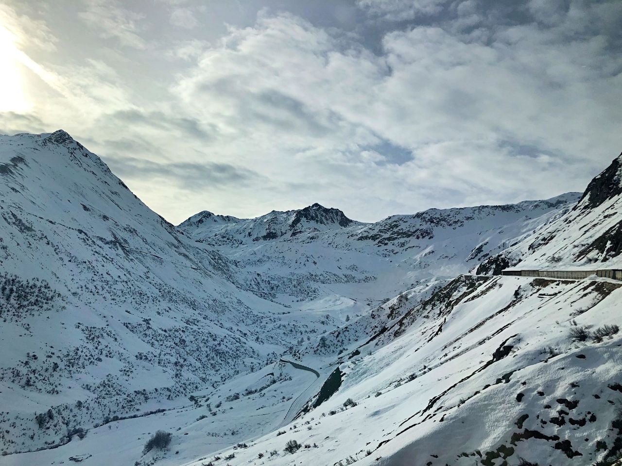 Berglandschaft Winter