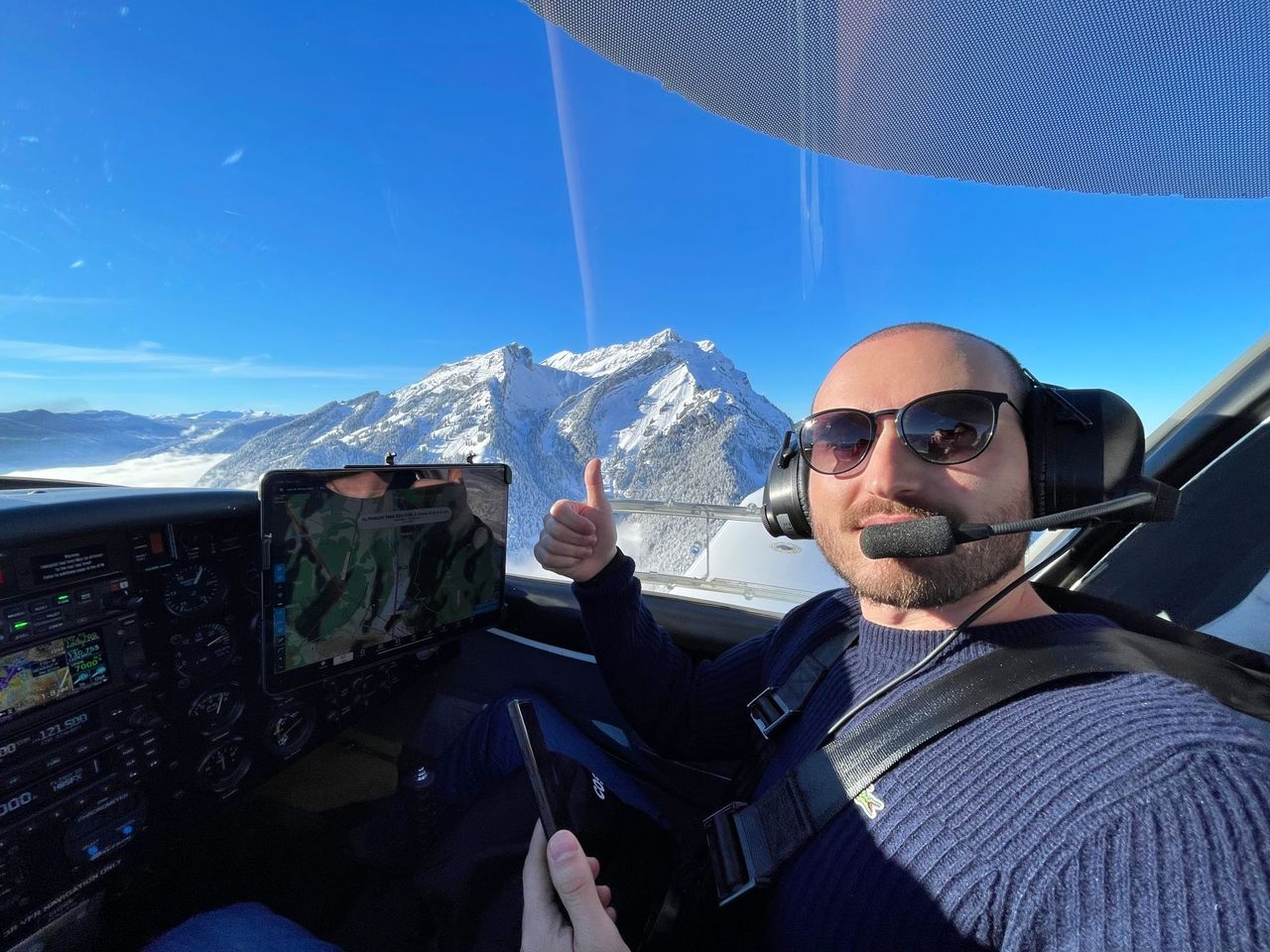 "Alpine Venture" 60 min Rundflug ab Flughafen Buochs