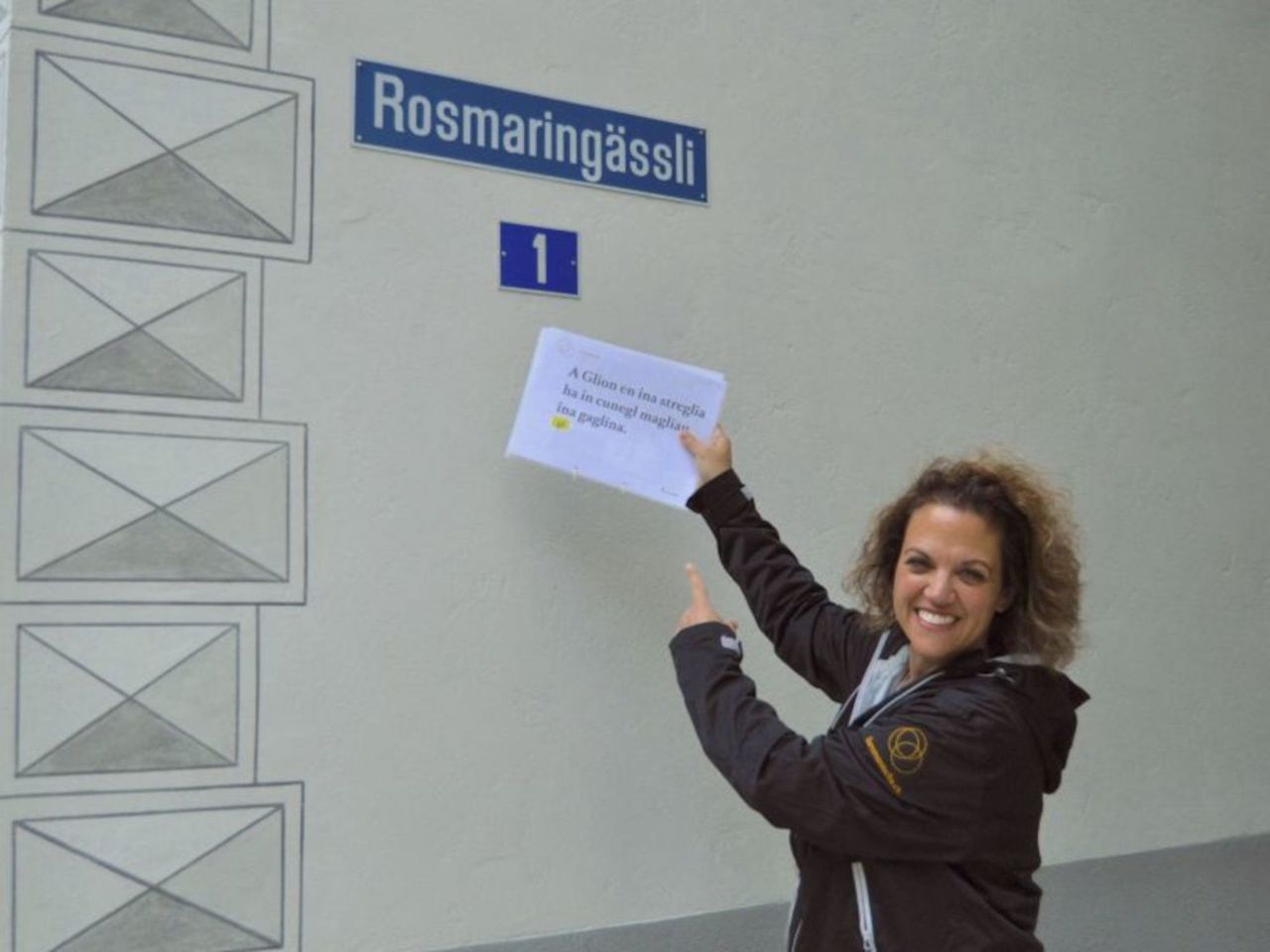Sprachführung: laufend Romanisch lernen in Ilanz