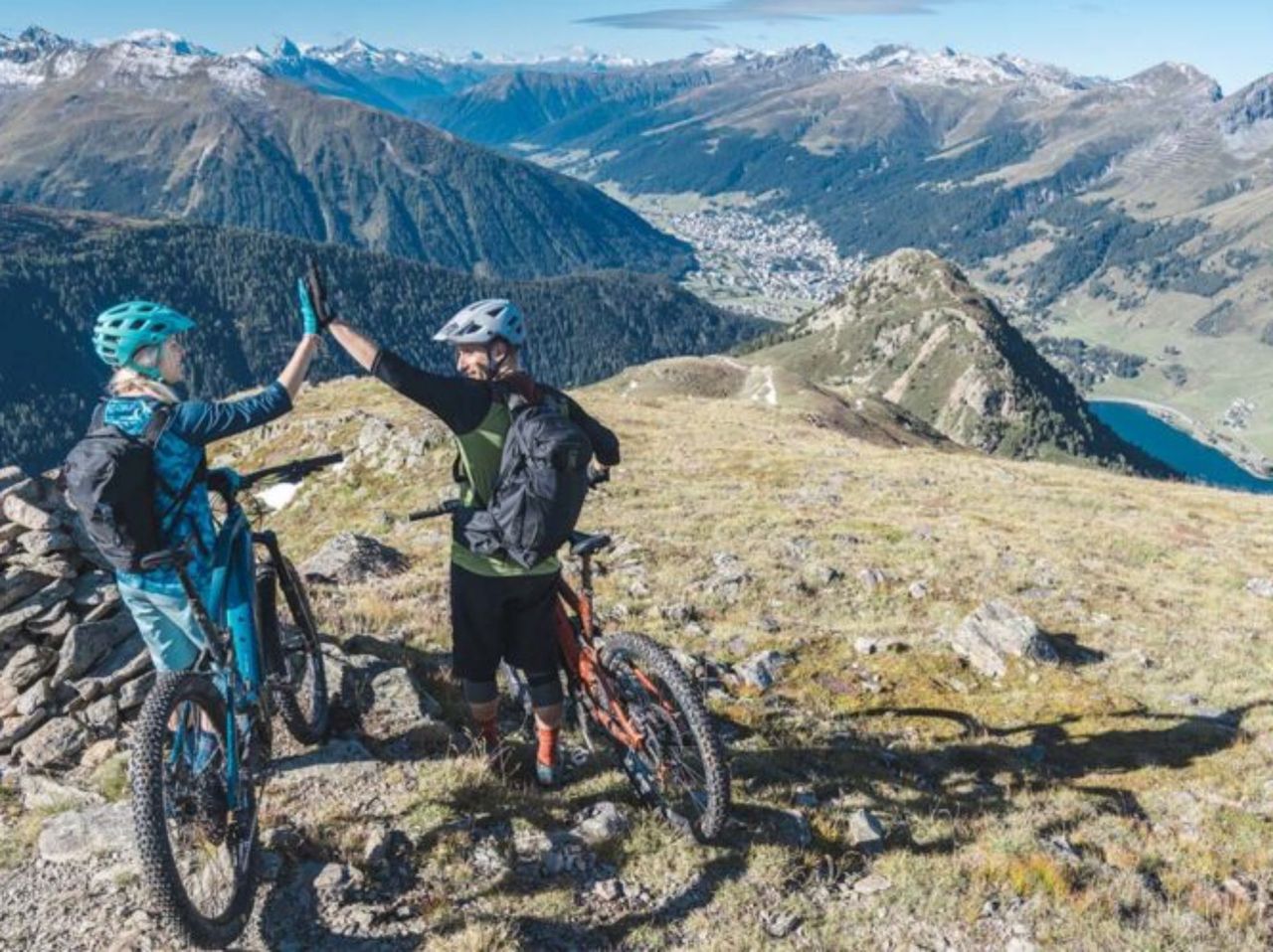 Privat Guide E- Mountainbike Tour in Klosters