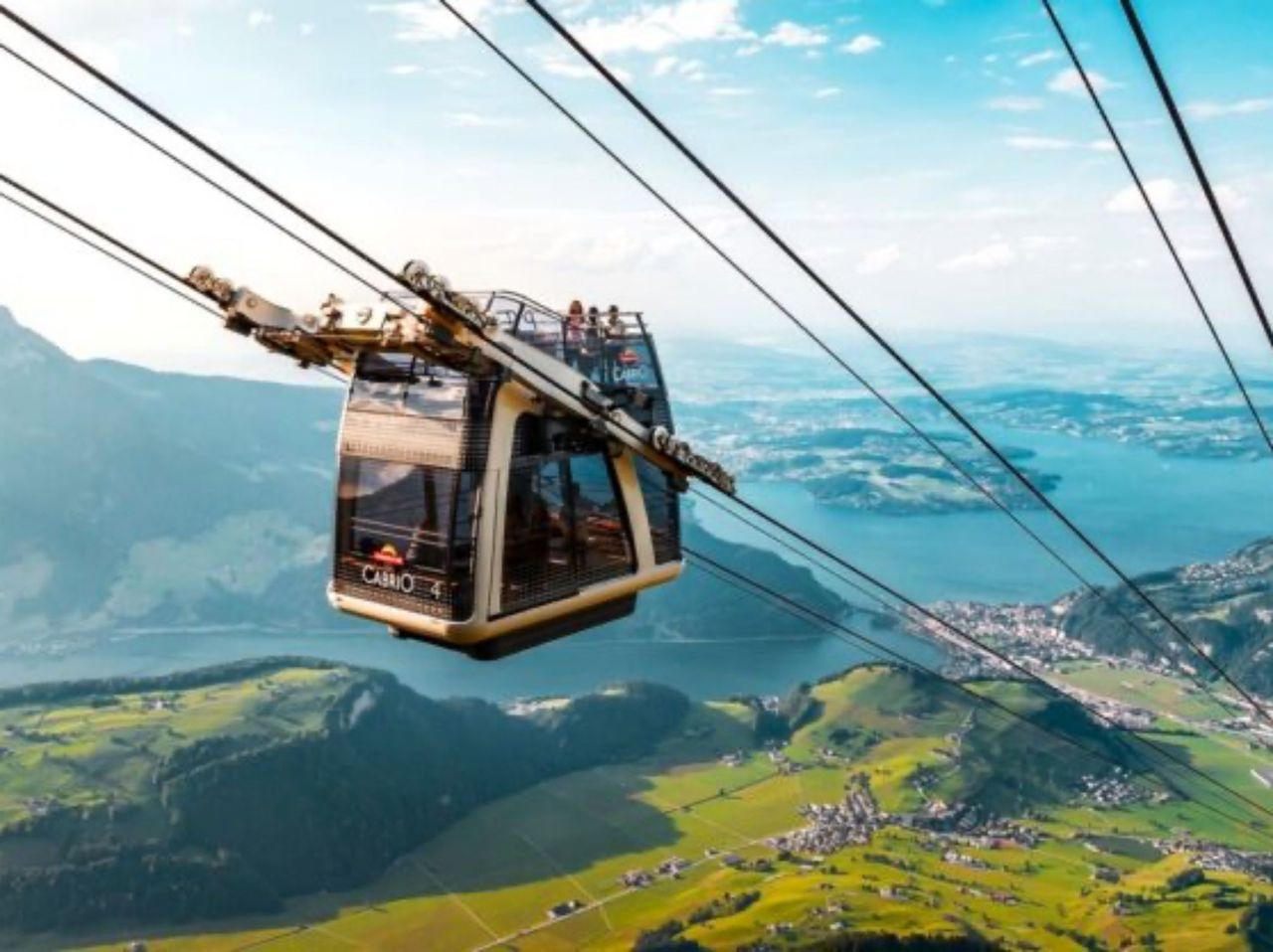 Private day trip to Stanserhorn and Lucerne from Zurich