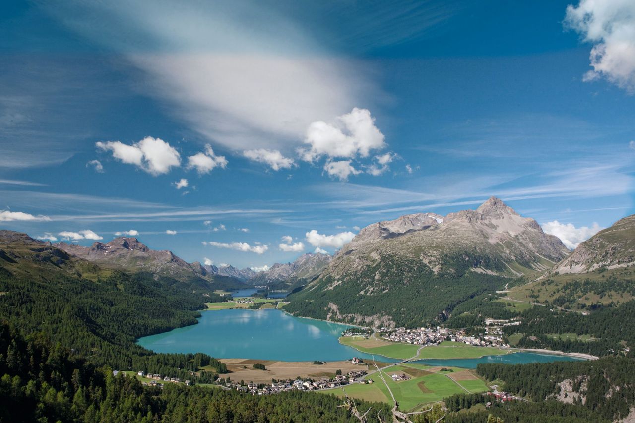 Silvaplanersee Panorama