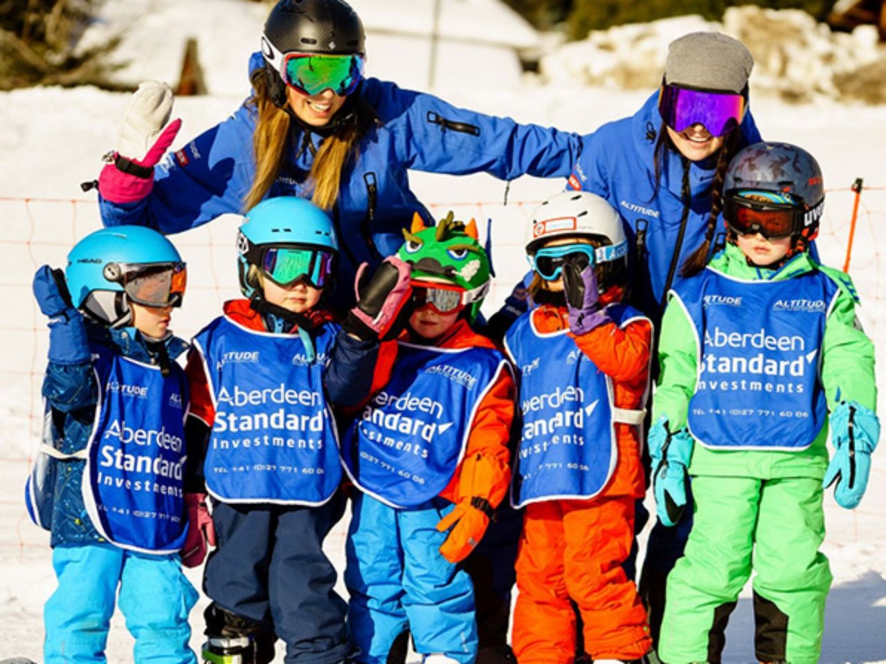 "Eisbären Club" Skischule halber Tag Kinder 3-5 Jahre in Zermatt