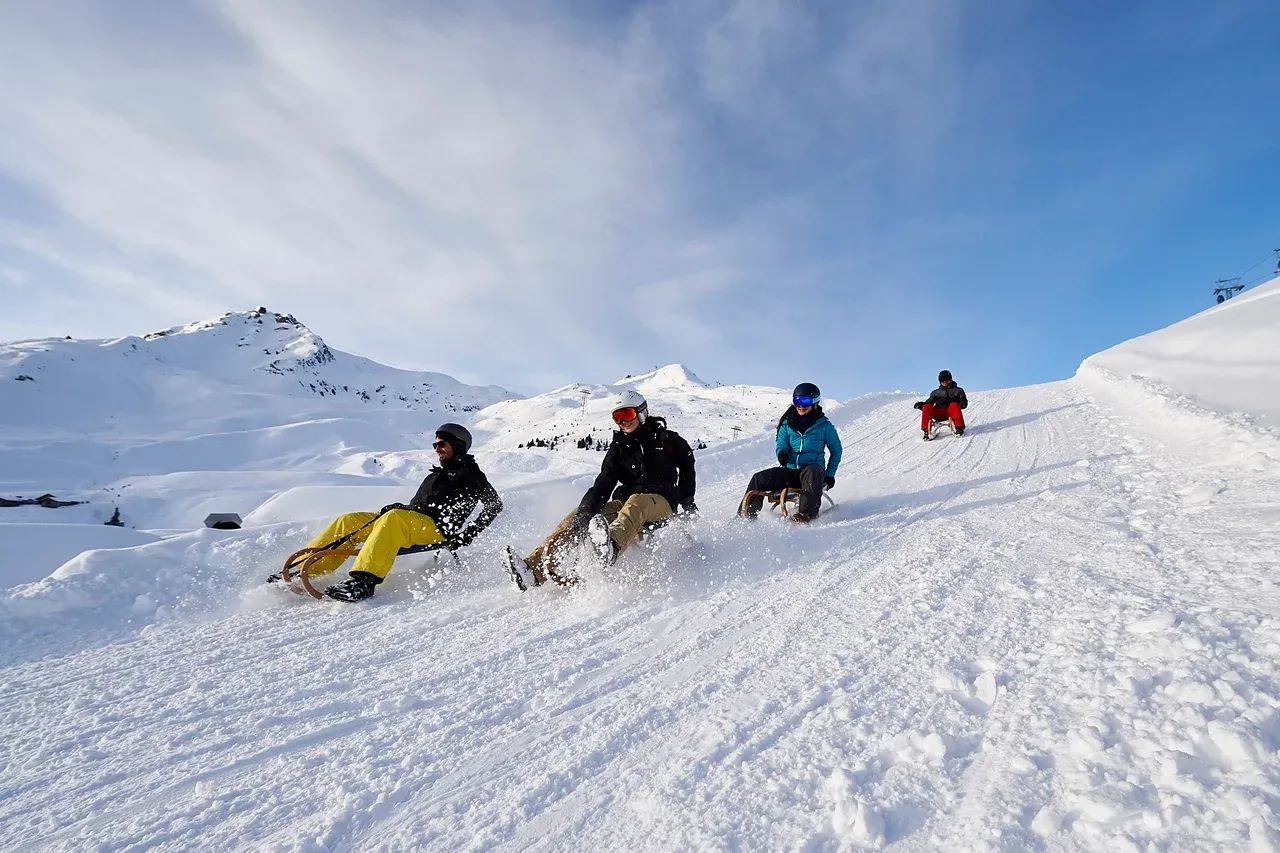 Nachtschlitteln Tschuggen Innerarosa