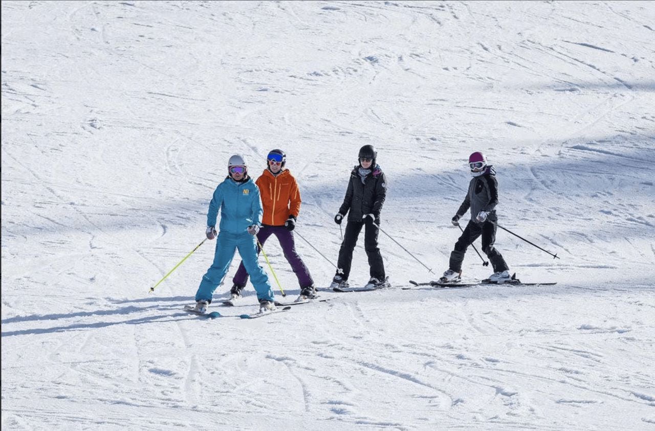 Skischule Gruppe für Erwachsene in Verbier