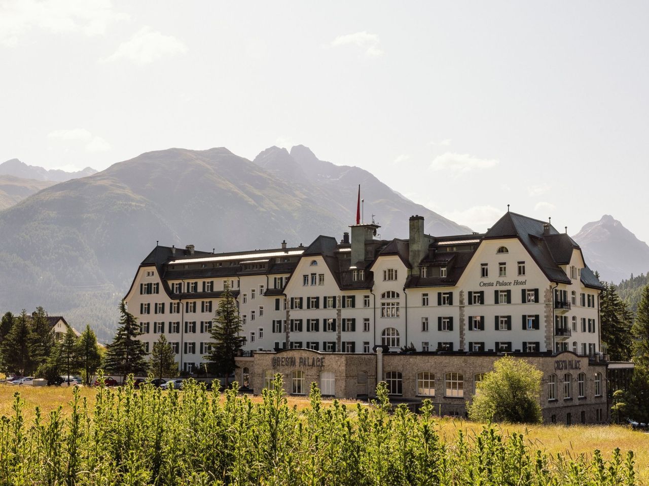 Frühstück und Spa im Cresta Palace in Celerina