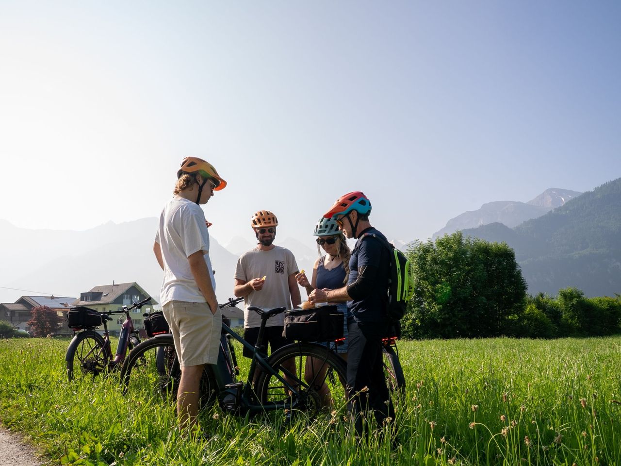 Scenic Guided E-Bike Tour in Interlaken
