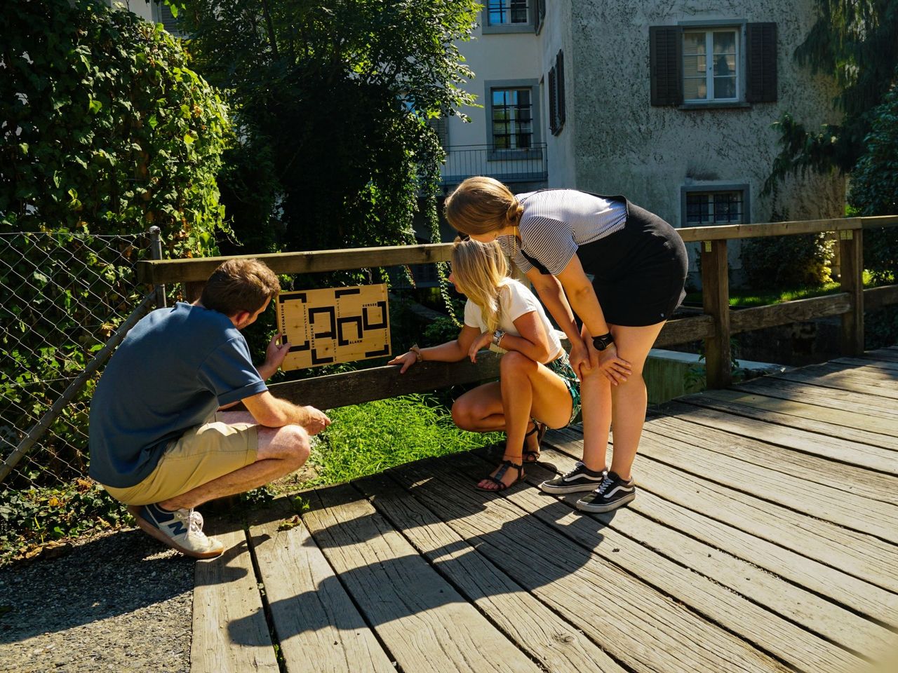 "Bomb alert" smartphone scavenger hunt in Sursee