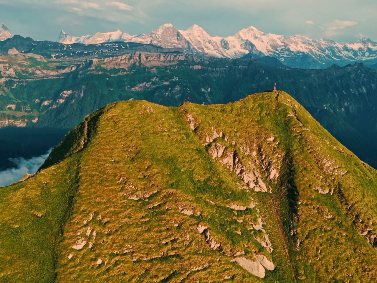 Augstmatthorn private Wanderung mit einem Schweizer Triathleten ab Interlaken