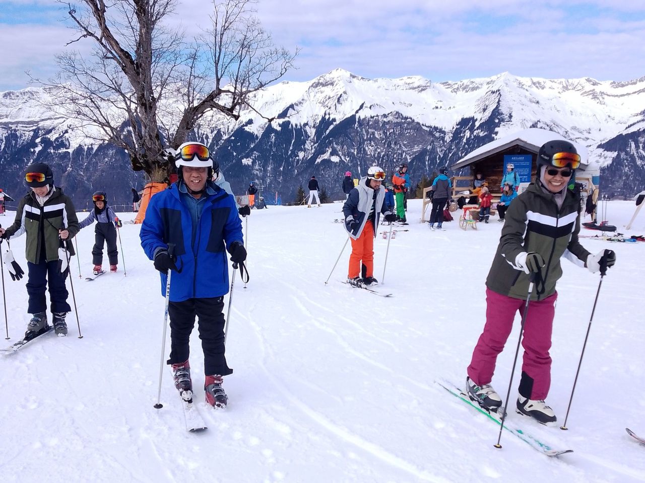 "Taster Package" Skischule halber Tag für Einsteiger an Interlaken