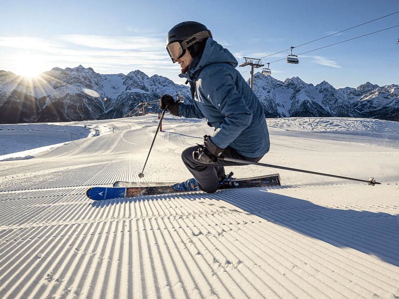 Private Ski Lessons in Scuol