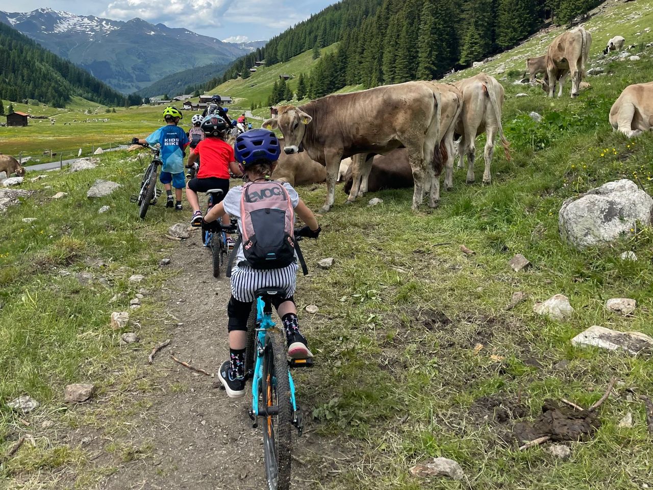 Kids Enduro Days in the Summer Holidays in Davos