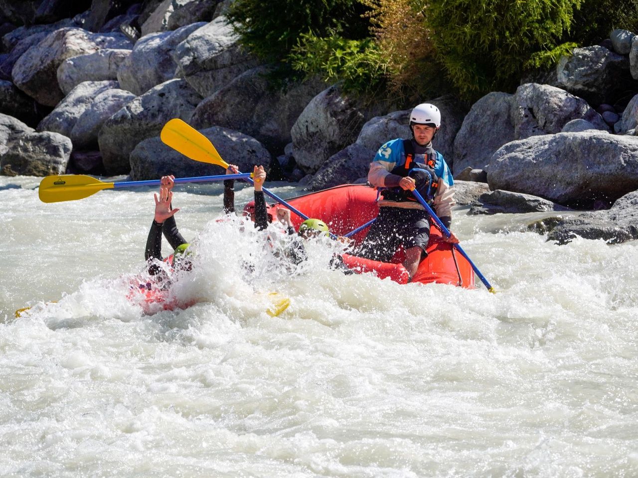 Rafting auf der Simme ab Interlaken