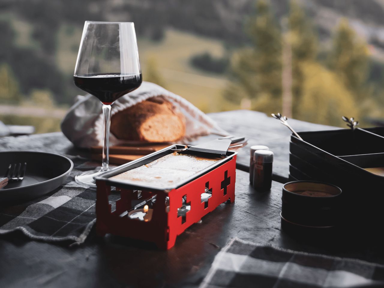 Raclette Picknick auf der Seebodenalp