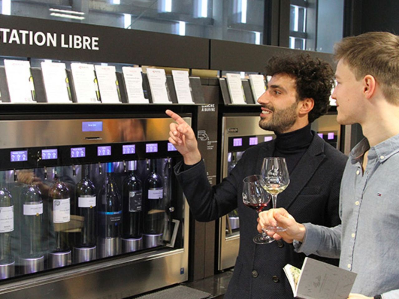 Selbstgeführte, freie Degustation am Weinberg in Sion