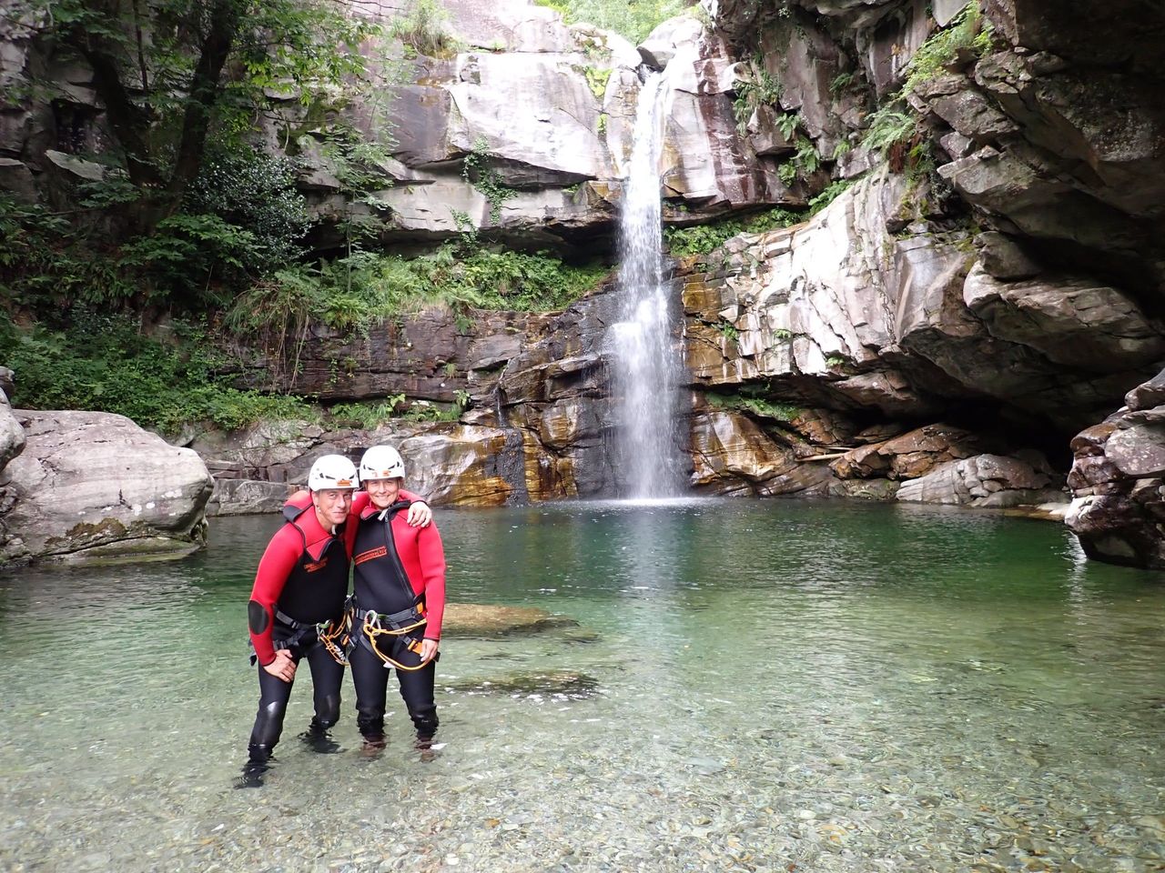 Exclusive Canyoning Adventure for Two in Amden