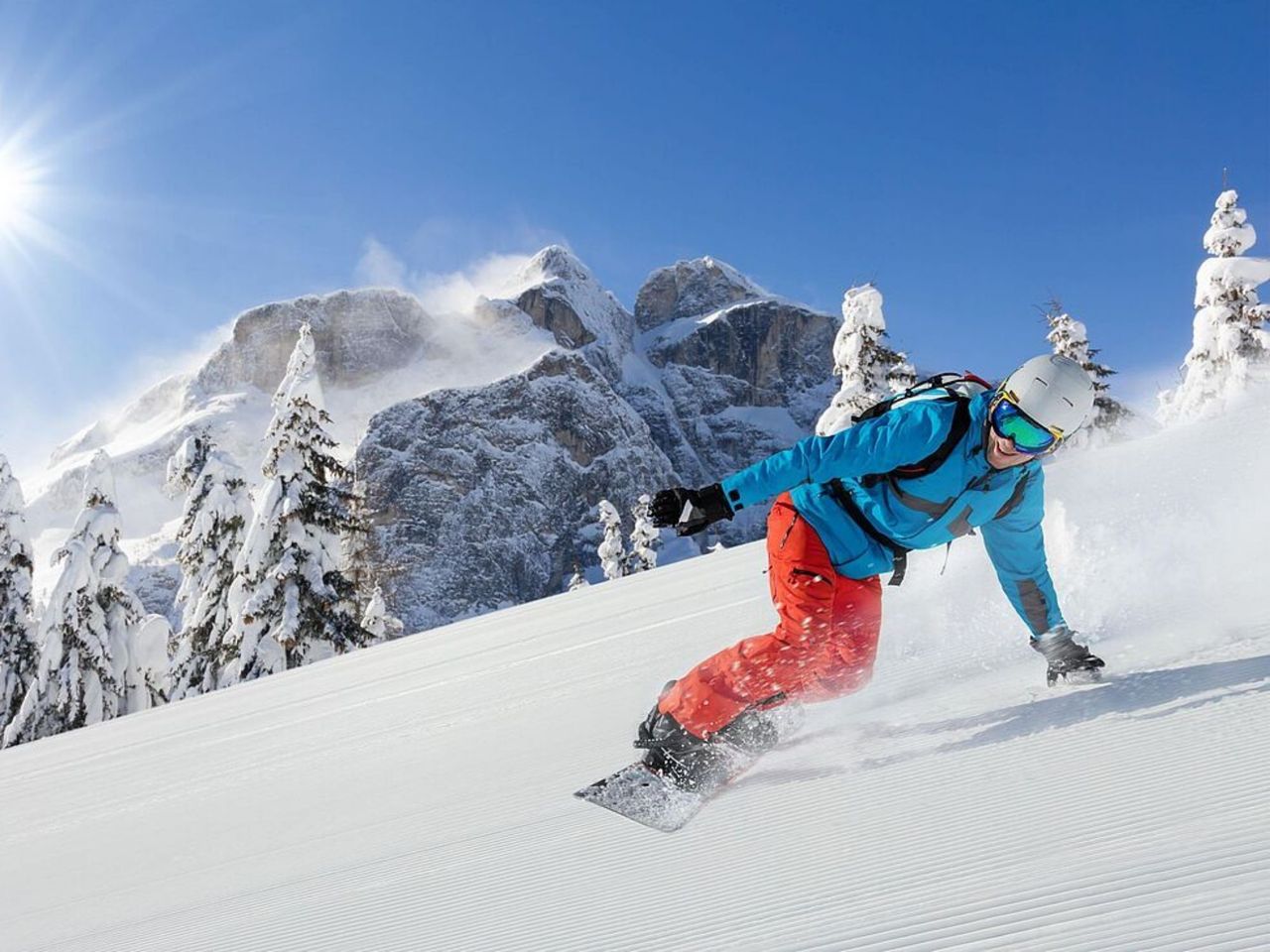 Privat snowboardundervisning i Gstaad