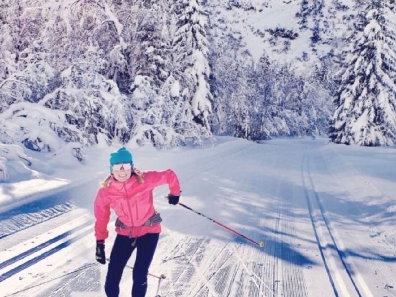 Private cross-country skiing lessons for all levels in Klosters