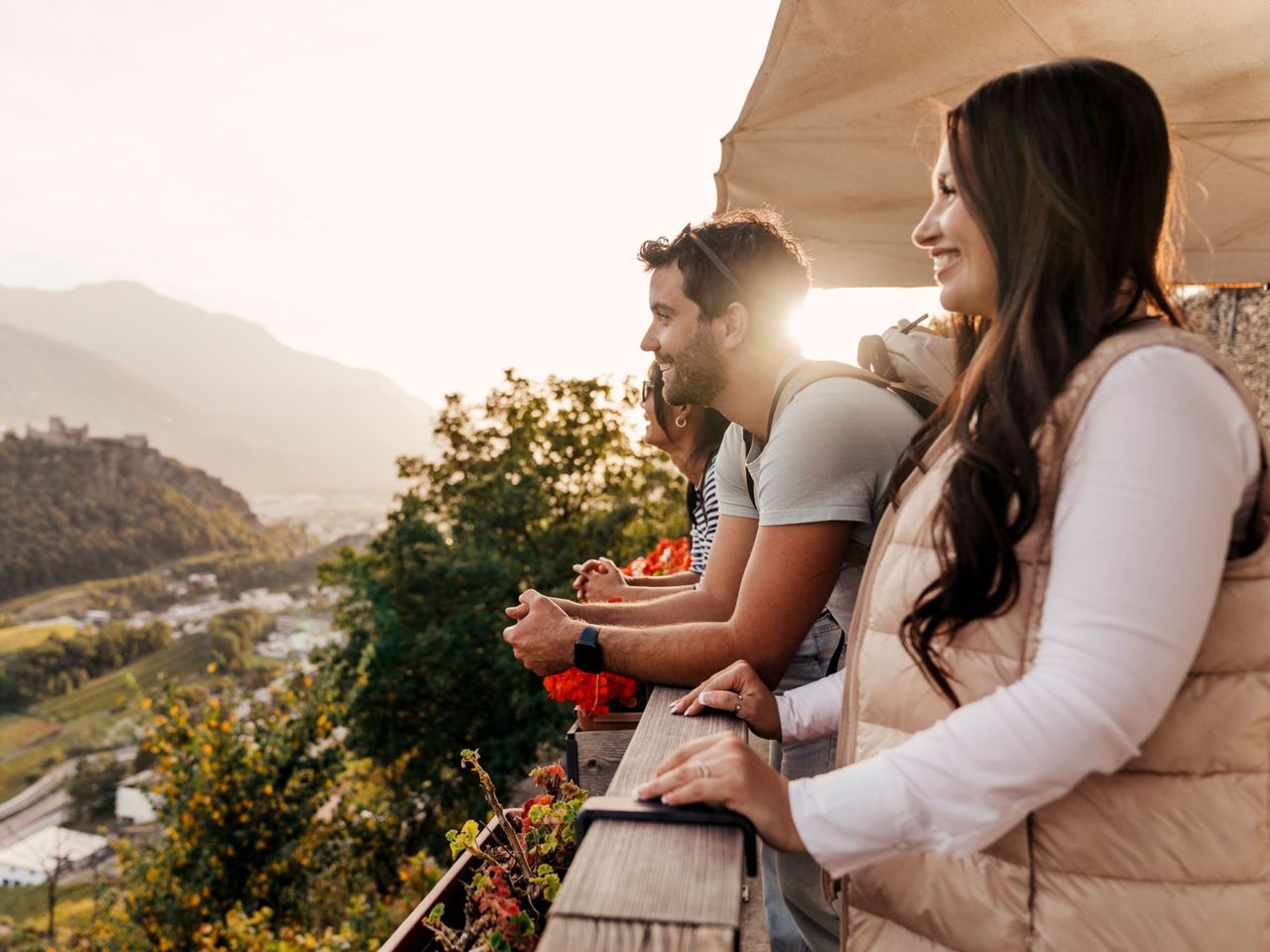Selbstgeführte Gourmet Wanderung am Weinberg ab Sion