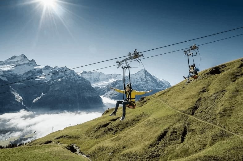 Ab Interlaken: Abenteuer Tagesausflug nach Grindelwald First