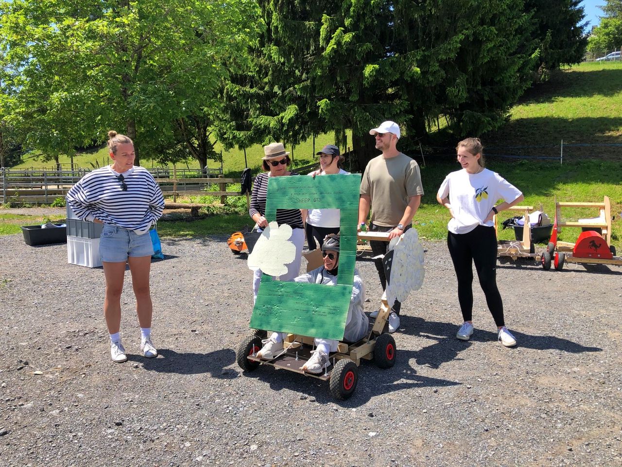 Seifenkisten Challenge für Teamevent ganze Schweiz