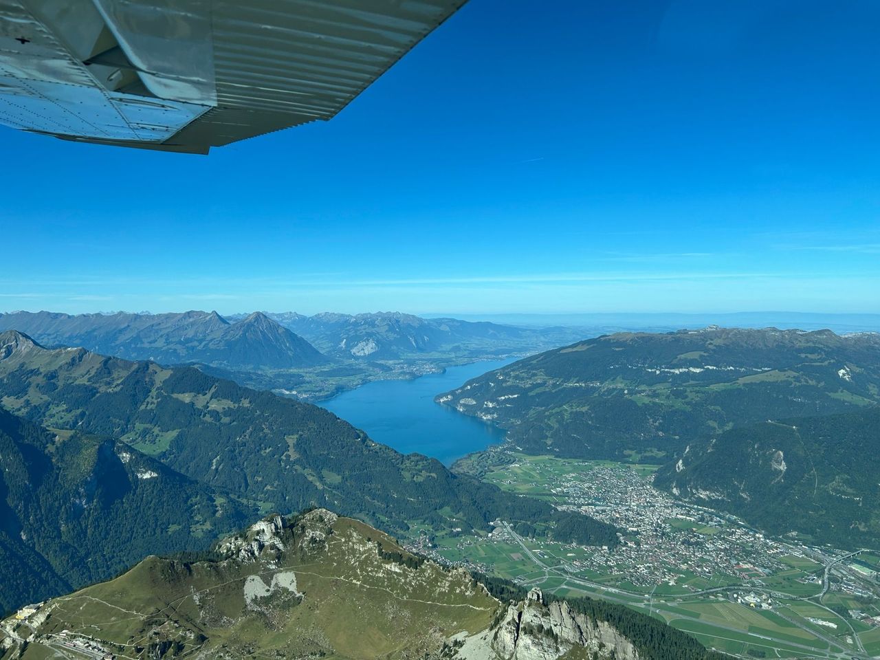"Alpine Voyage" 90 min Rundflug ab Hausen am Albis