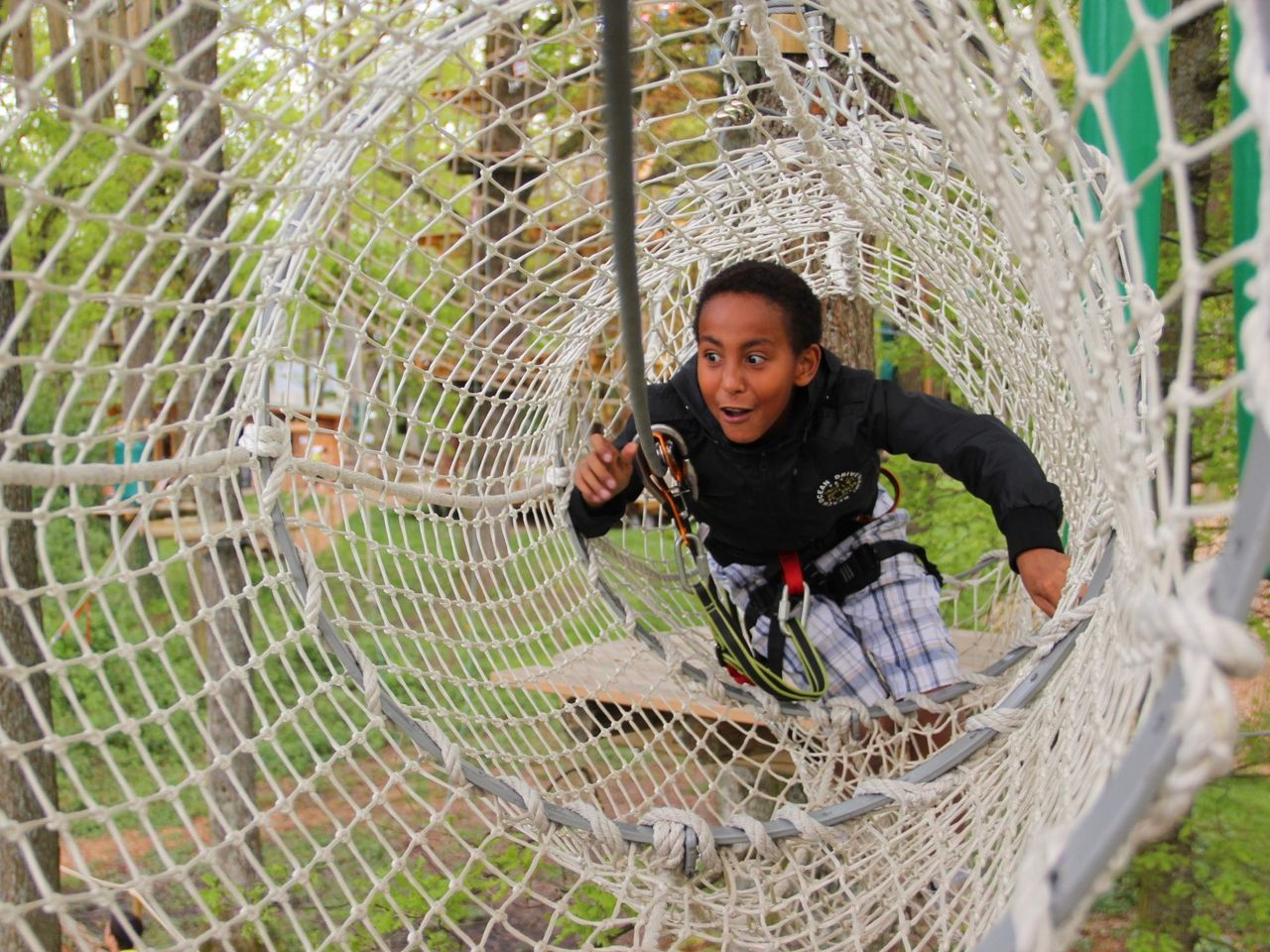 Eintrittsticket Seilpark Parc Aventure in Genf