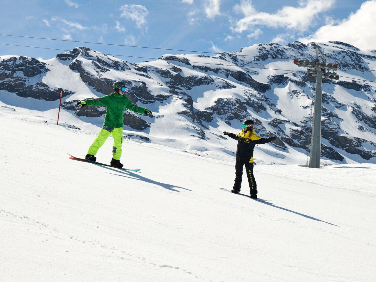Snowboard Unterricht  privat für alle Level in Engelberg