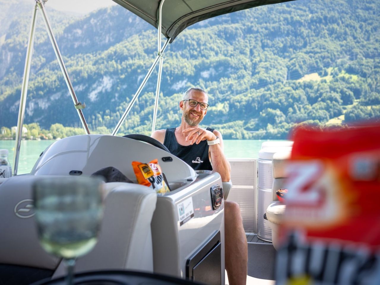 Lounge Boot mieten Brienzersee
