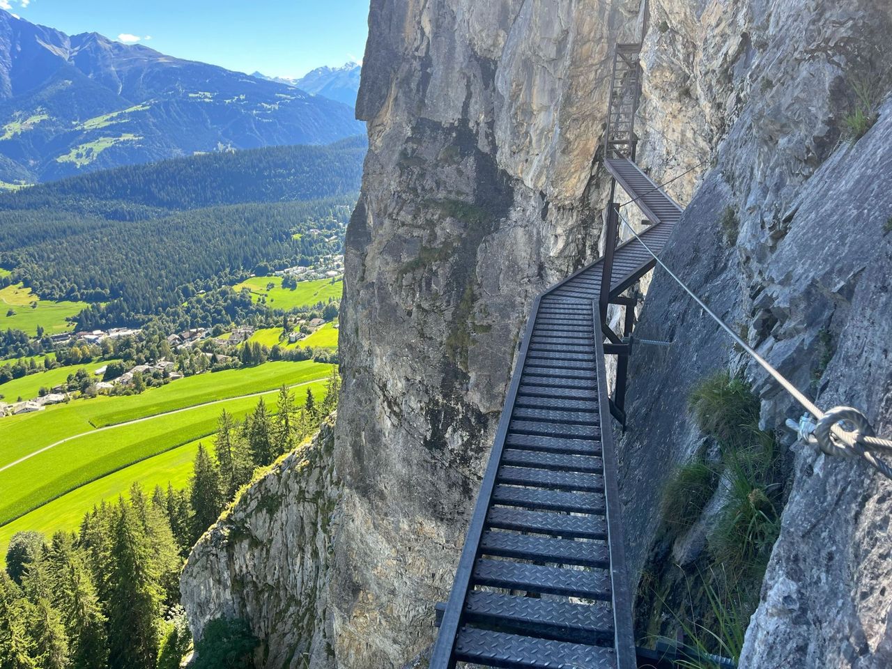 Klettersteig Pinut ab Flims