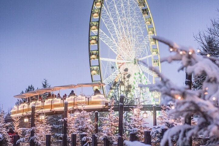 Ab Zürich: Privater Tagesausflug an den Winterzauber im Europa-Park
