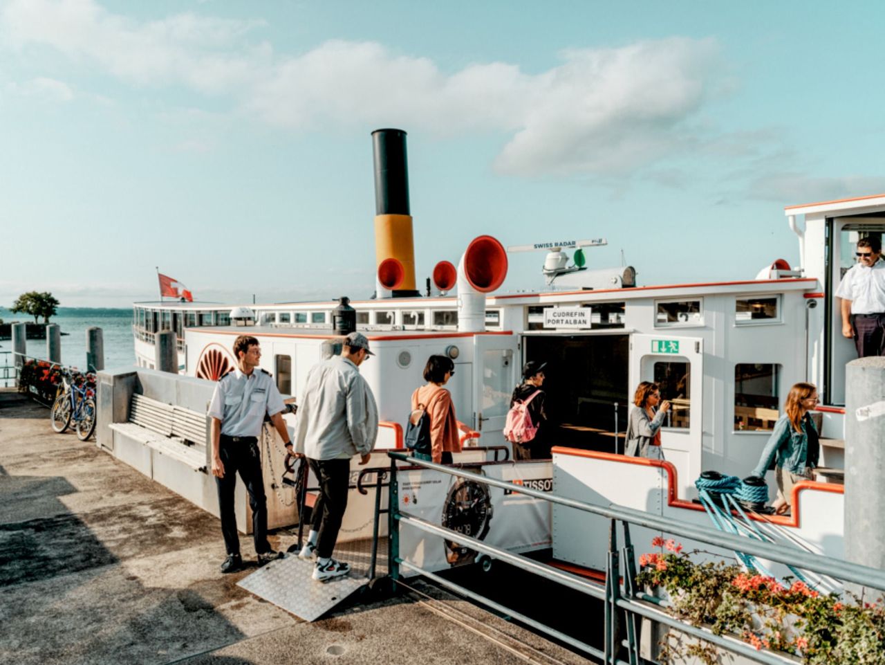 Schifffahrt zwischen Murten und Neuchâtel Ticket