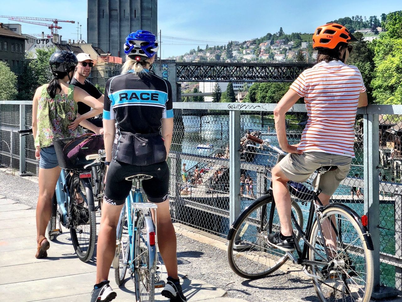 Urban Bike Tour öffentlich durch Zürich