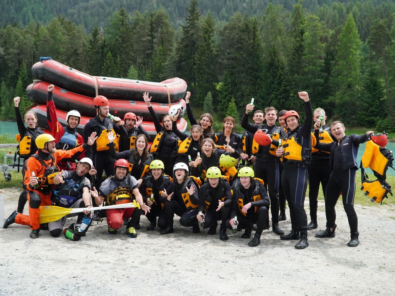 Rafting auf der Simme ab Interlaken
