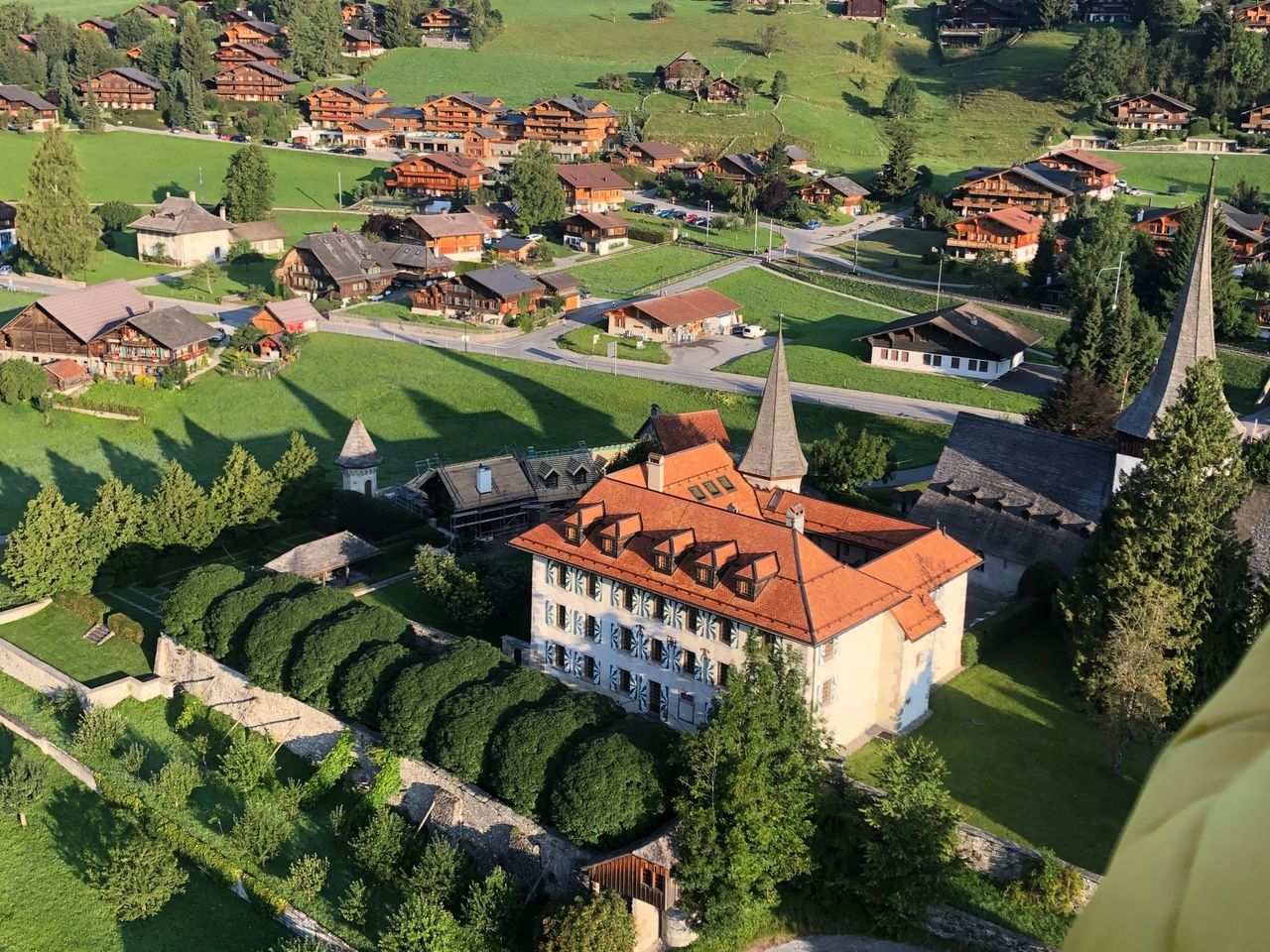 Ballon Flug privat ab Château-d'Oex