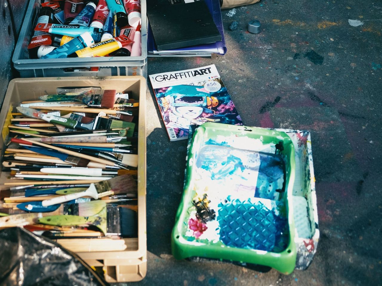 Streetart und Graffiti Workshop für Gruppen in Basel