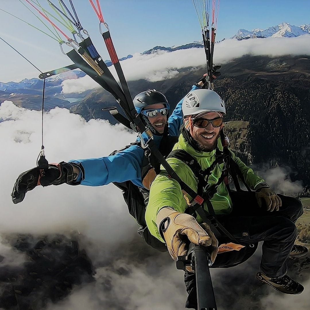 Discovery Flug mit dem Gleitschirm in Verbier