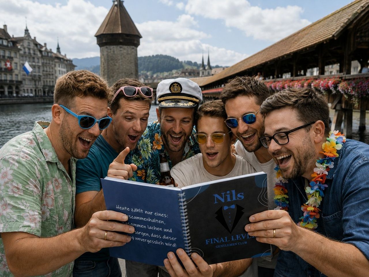 "Gentlemen Club" Escape Game for Bachelor Party in Lucerne