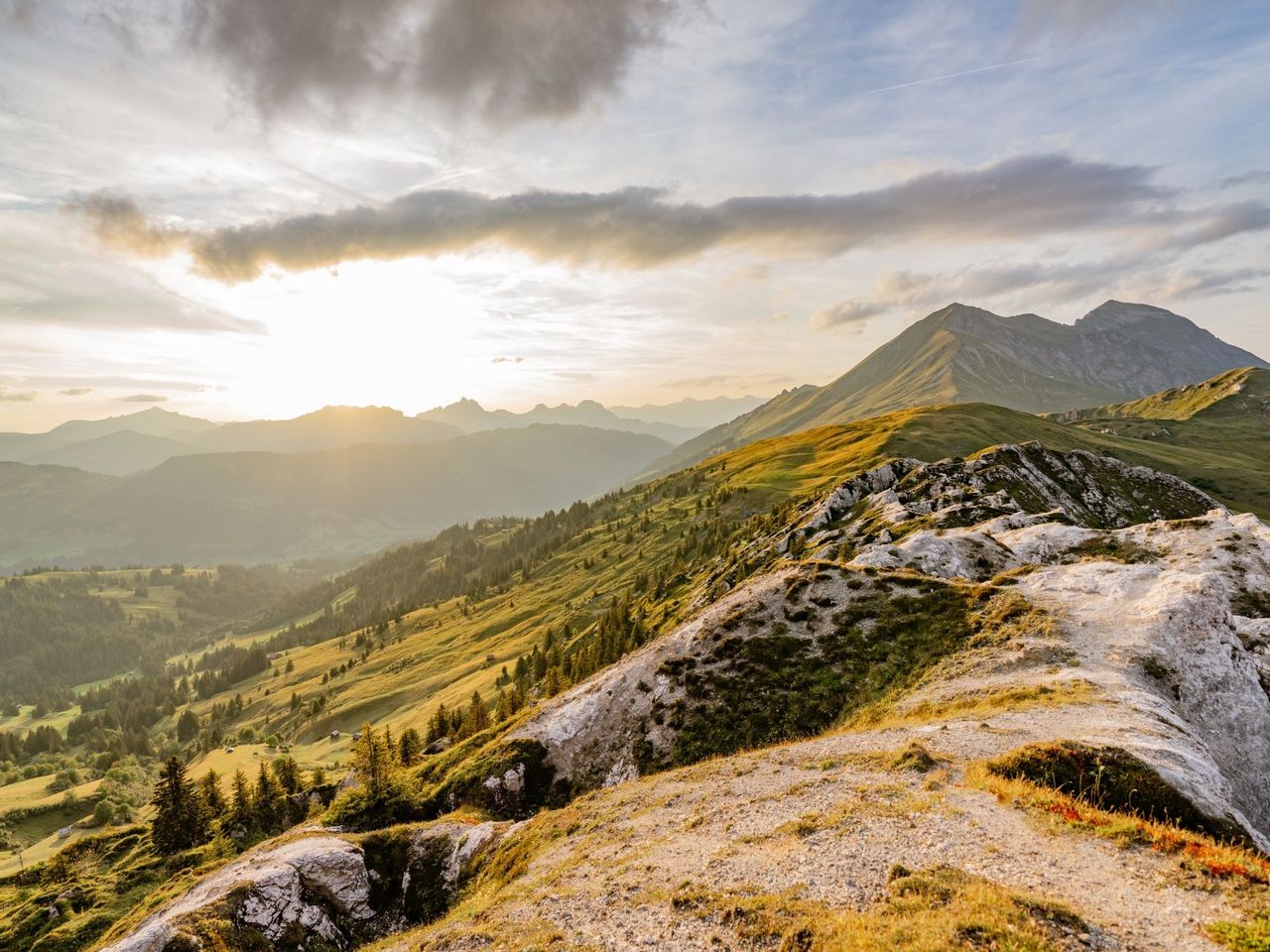 Lenk: Höhenrundweg Gryden mit Bergbahnticket Betelberg