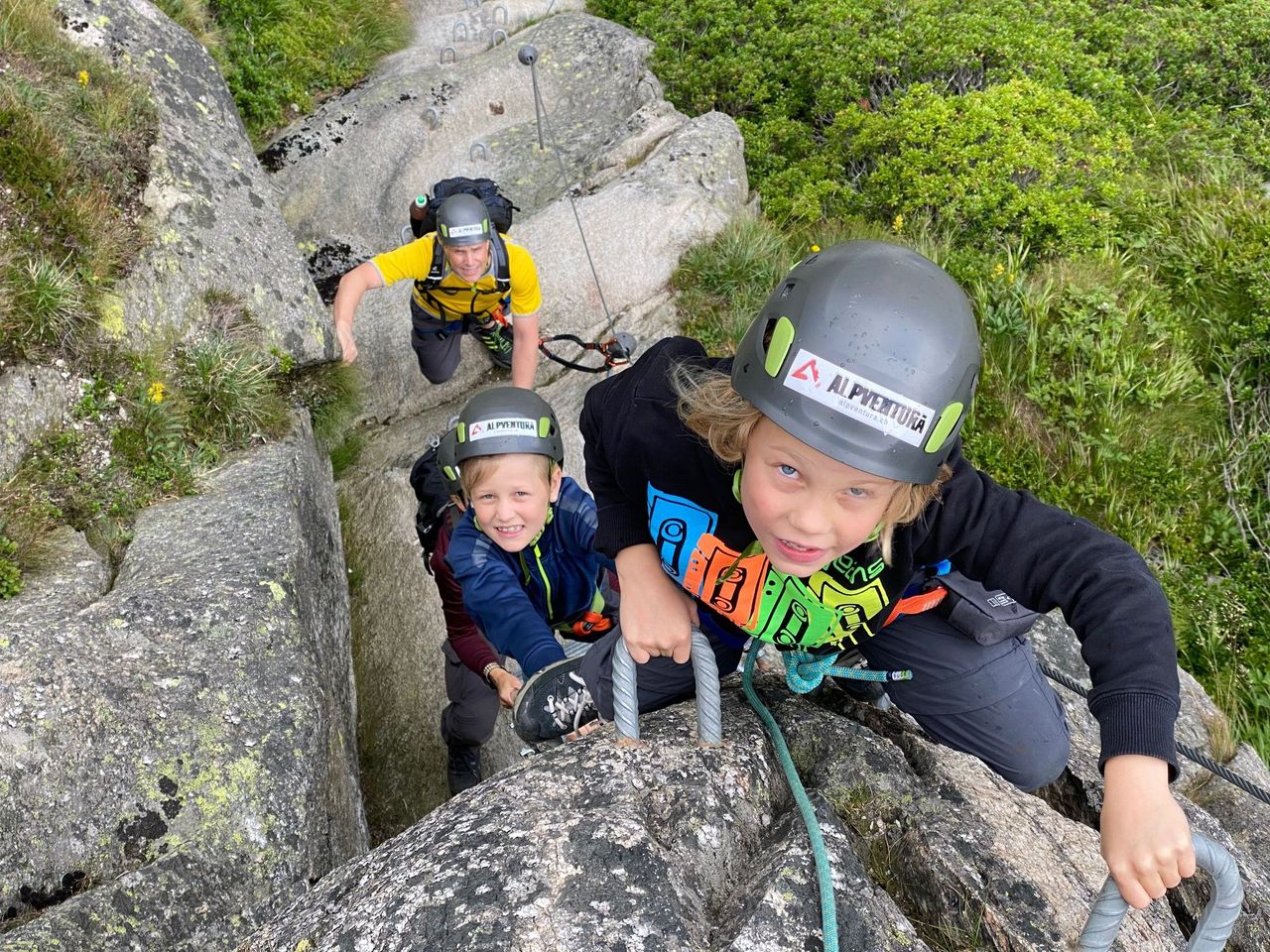 Schnupper Klettersteig Andermatt für Familien