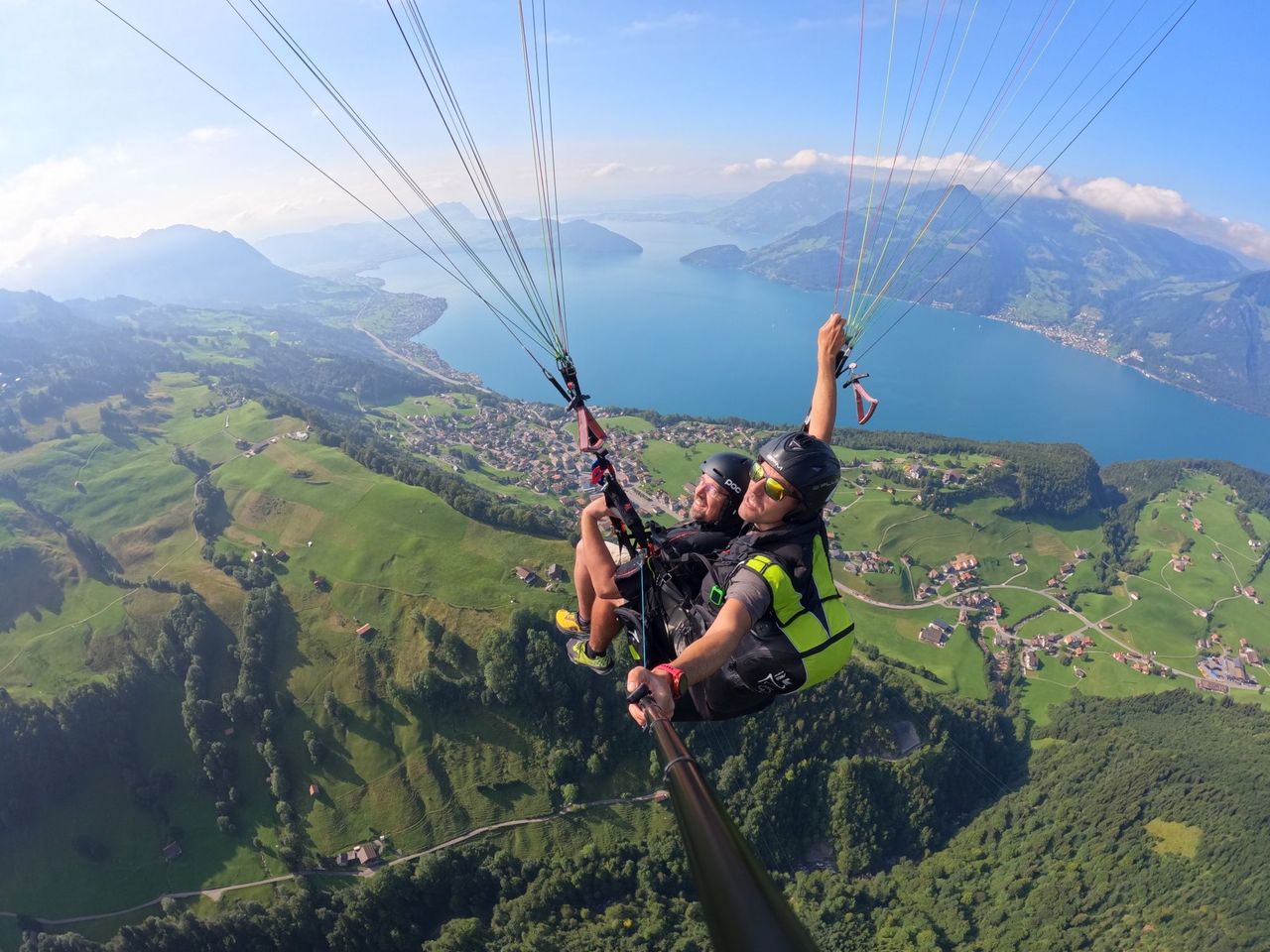 Engelbergertal Gleitschirmfliegen ab Stans